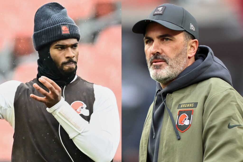 Shedeur Sanders and Kevin Stefanski